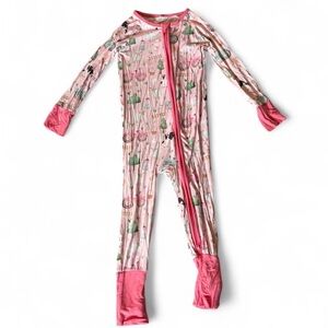 Farm Print Bamboo Zippy Pajamas